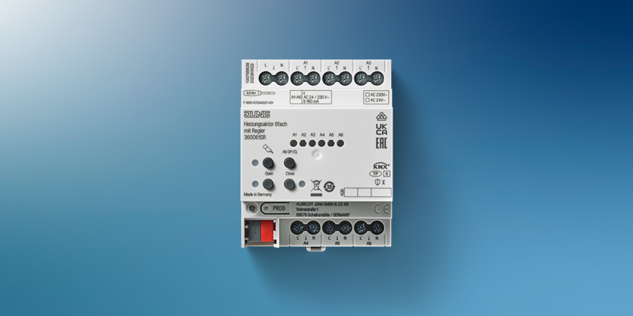 KNX Heizungsaktor 6-fach bei Elektrotechnik Gül in Ober-Ramstadt