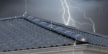 Äußerer Blitzschutz bei Elektrotechnik Gül in Ober-Ramstadt