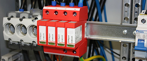 Über­spannungs­schutz bei Elektrotechnik Gül in Ober-Ramstadt